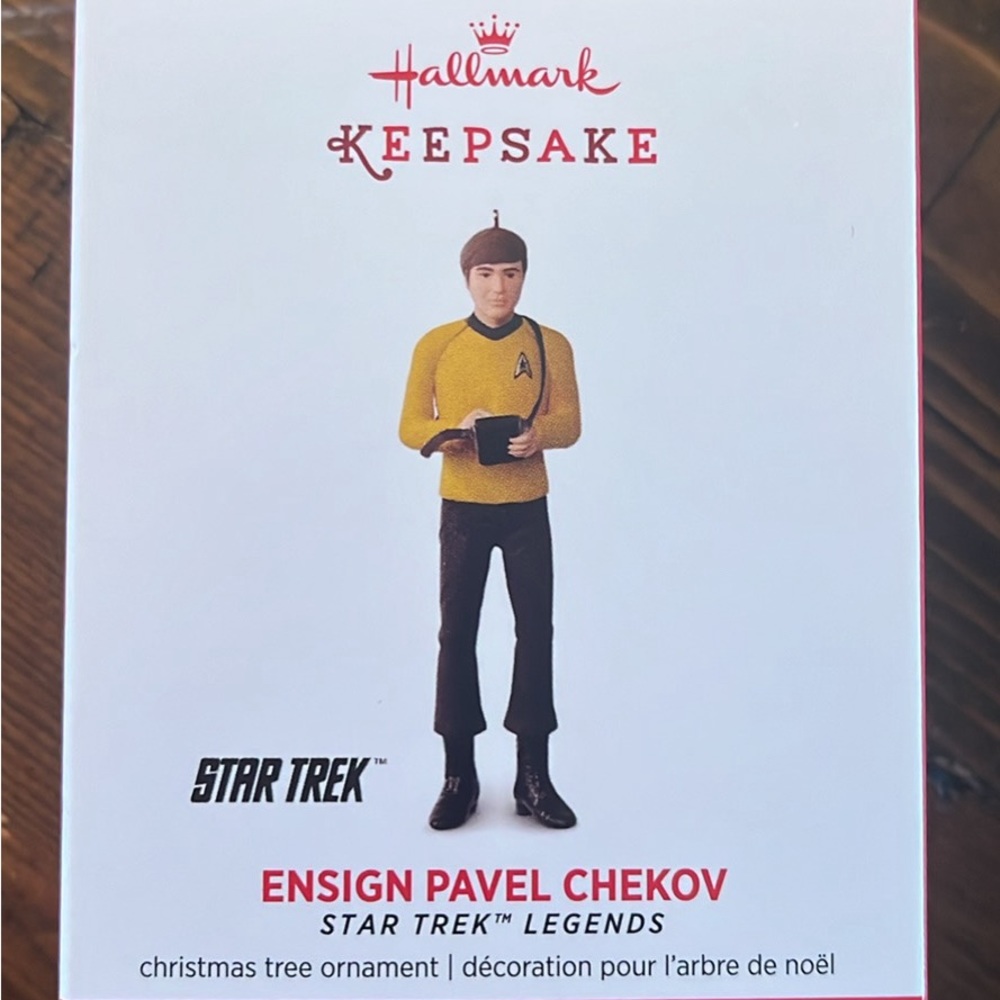 Star Trek 2016 Keepsake ornament Pavel Chekov